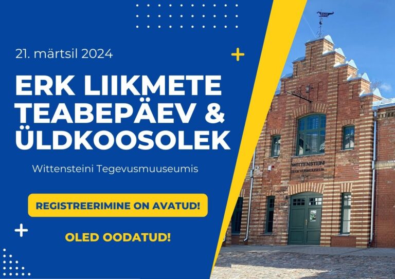 ERK liikmete teabepäev ja üldkoosolek 21.03.2024