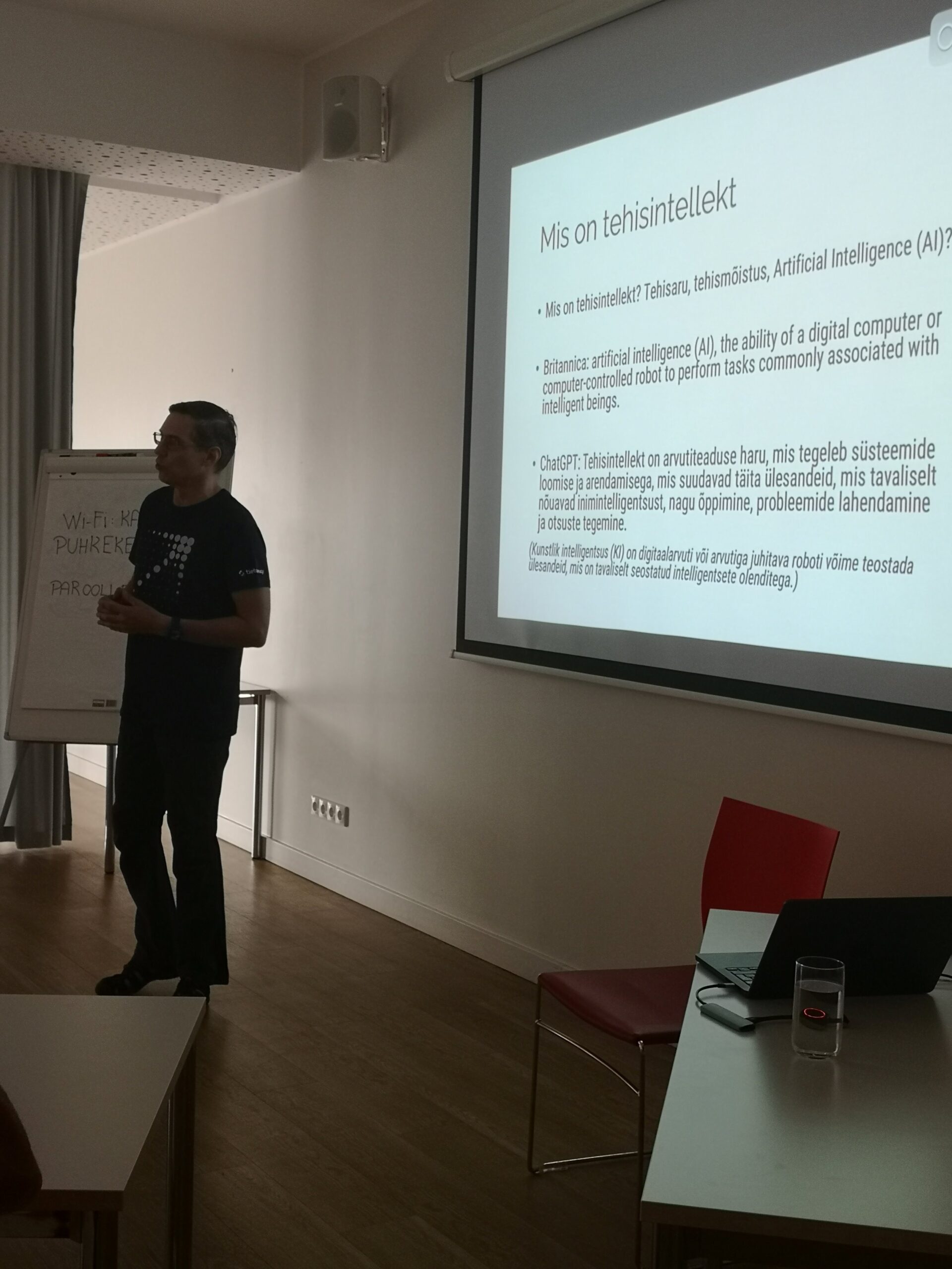 Margus Tammeraja Hiiumaa seminaril